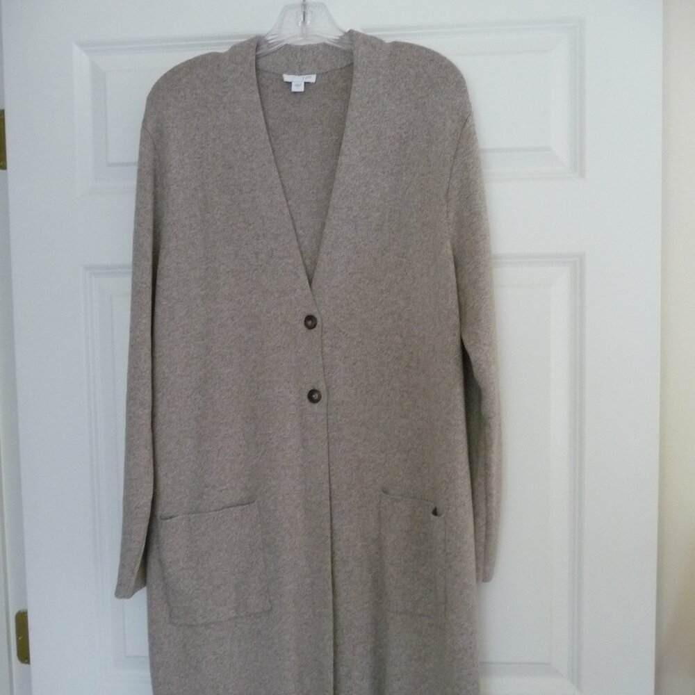 J JILL SWEATER COAT TOPPER